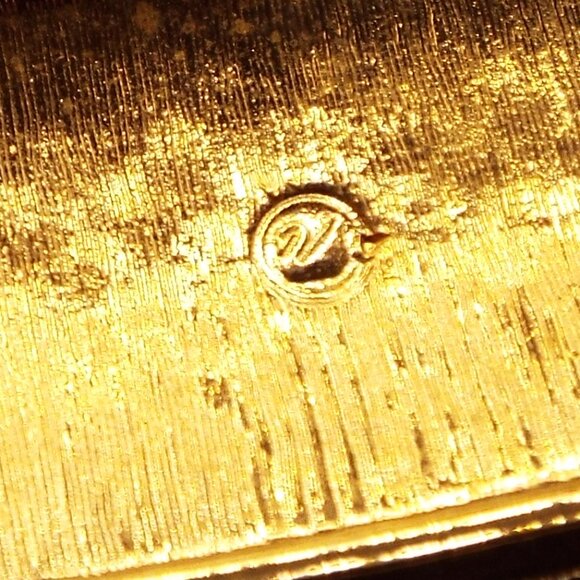 SWAROVSKI GOLDEN CRYSTAL LATTICE DESIGN WIDE CLAMPER BRACELET 54 - Picture 6 of 6